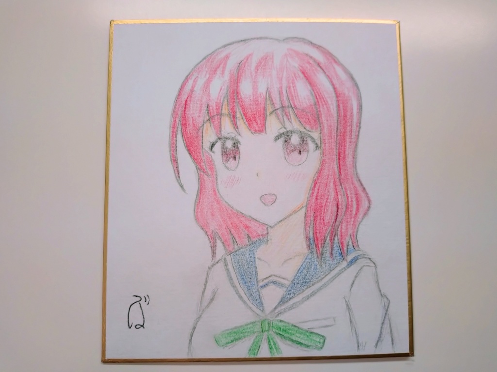 【ミニ色紙】桜先輩