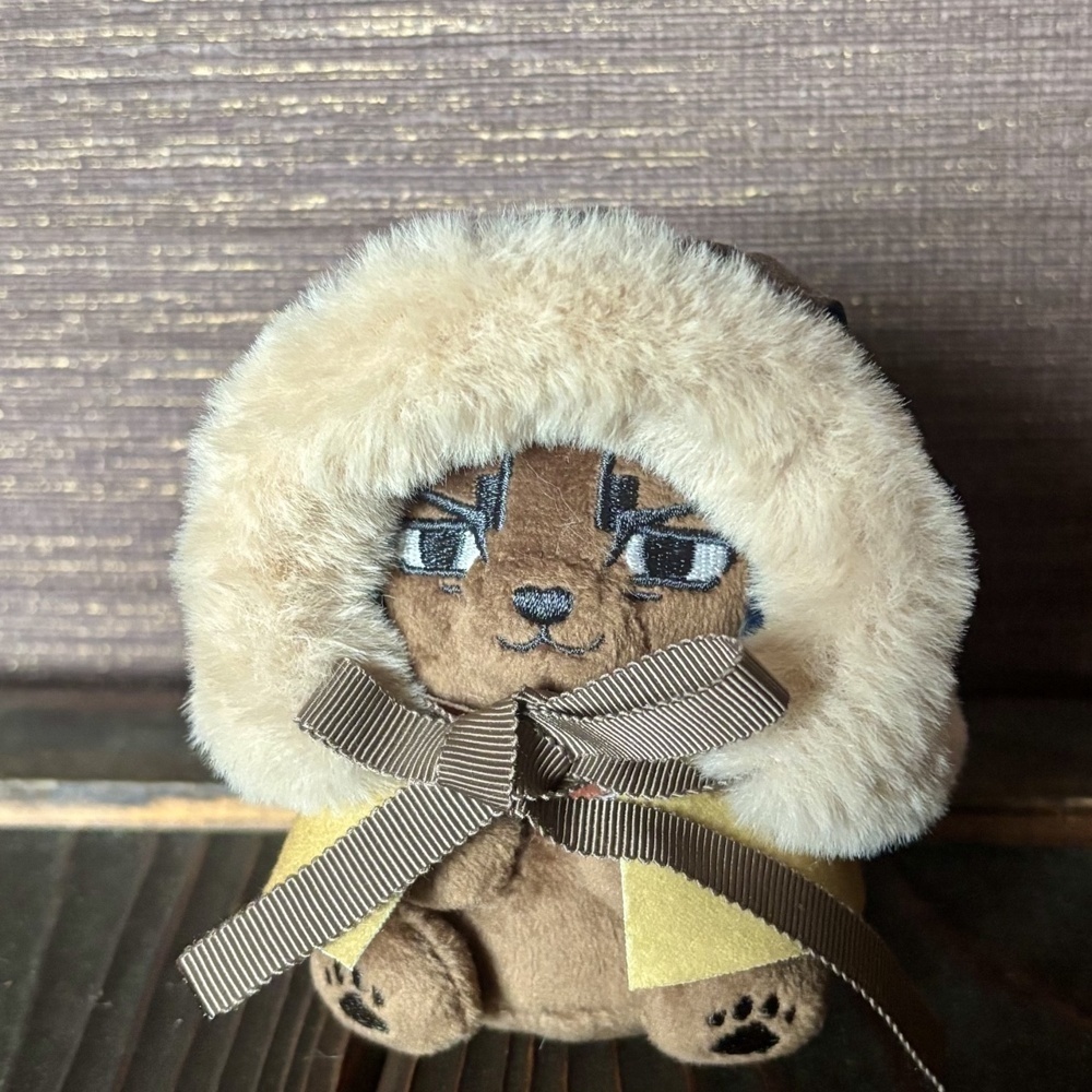 もふもふお帽子 【カフェ・オ・レ 】グロランリボン