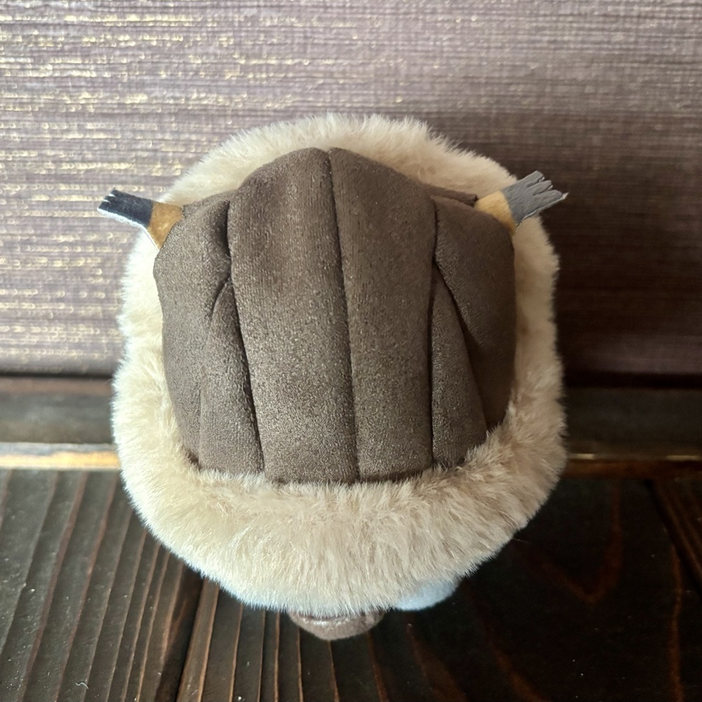 もふもふお帽子 【カフェ・オ・レ 】グロランリボン