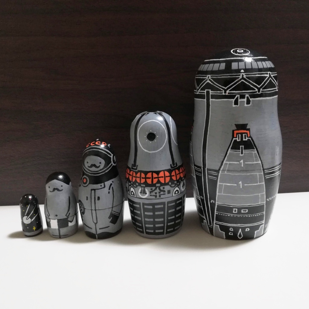 ボストークマトリョーシカ(スタンダード版)bg-st-f