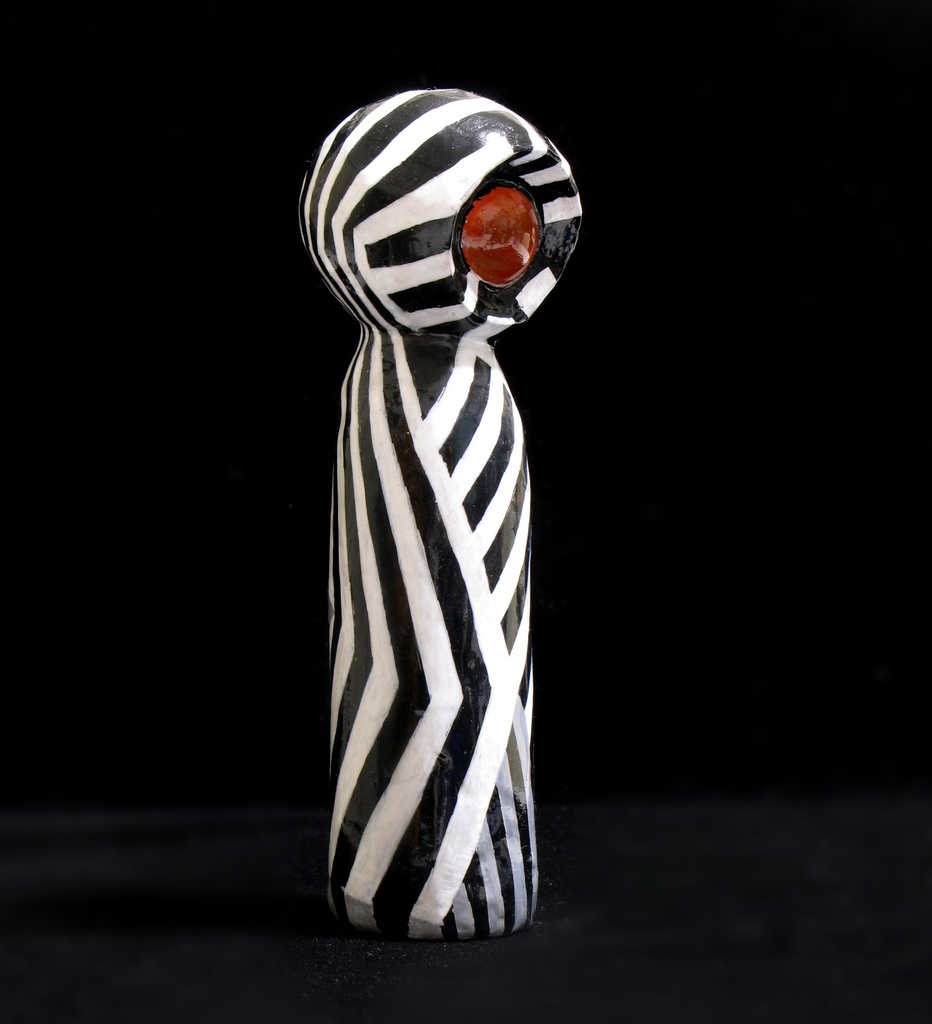 ダズル迷彩こけし h