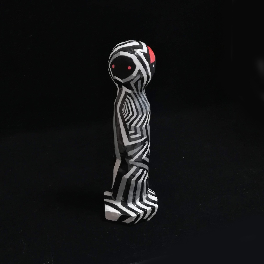 ダズル迷彩こけし i