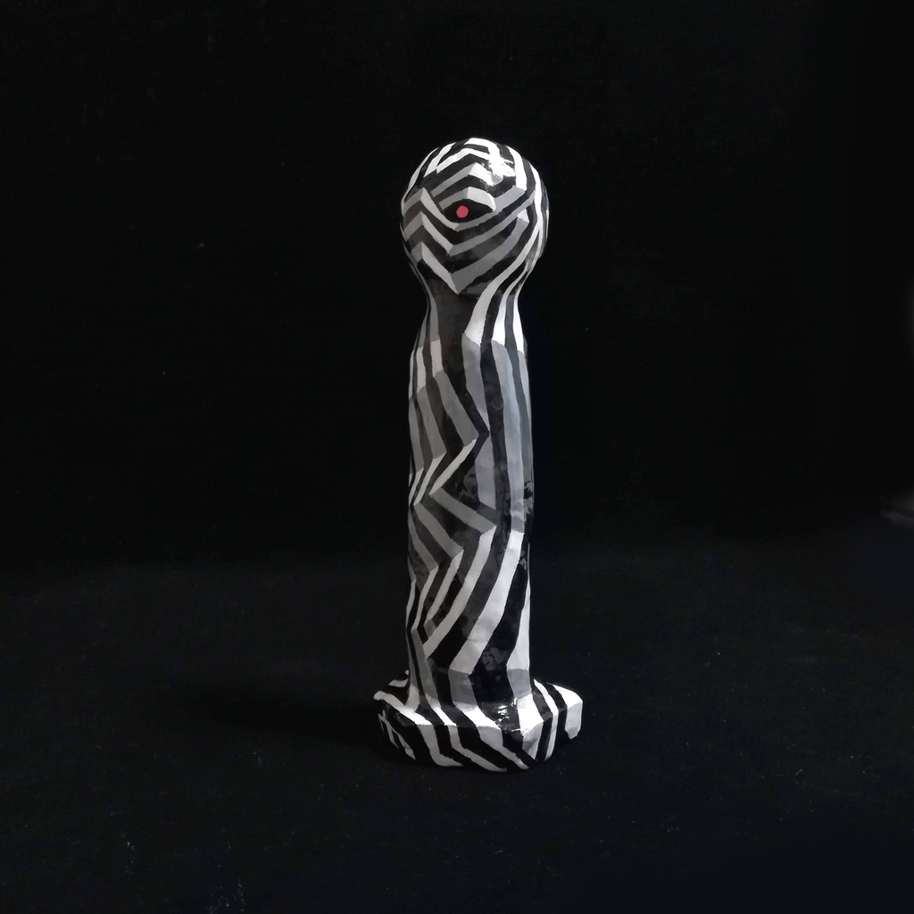 ダズル迷彩こけし i