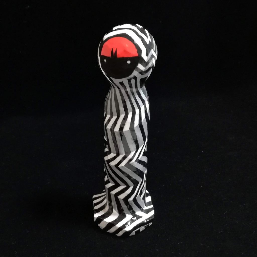 ダズル迷彩こけし i