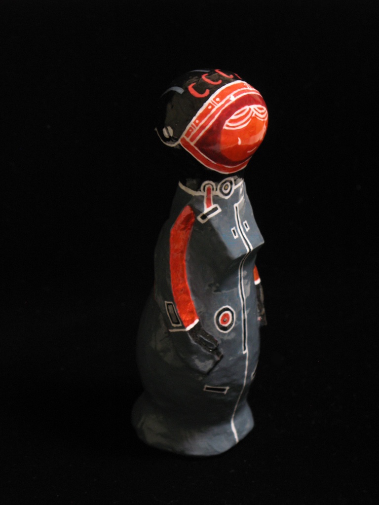 宇宙飛行士こけし d