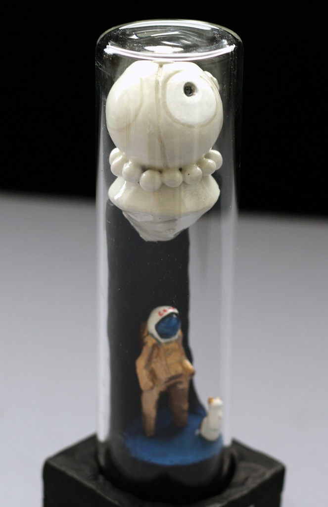 ボストーク宇宙船とコスモノートと猫