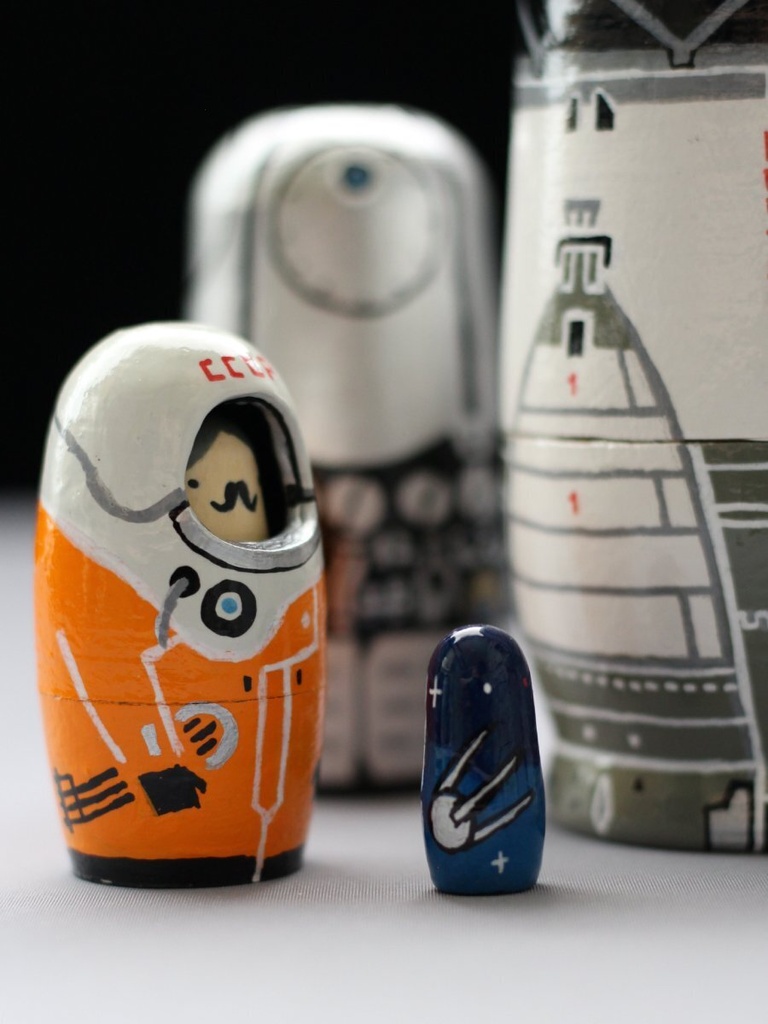 ボストーク宇宙船のマトリョーシカ