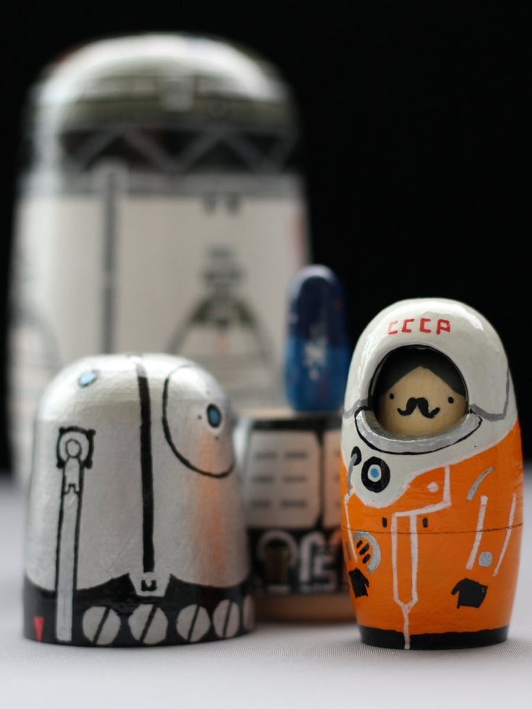 ボストーク宇宙船のマトリョーシカ