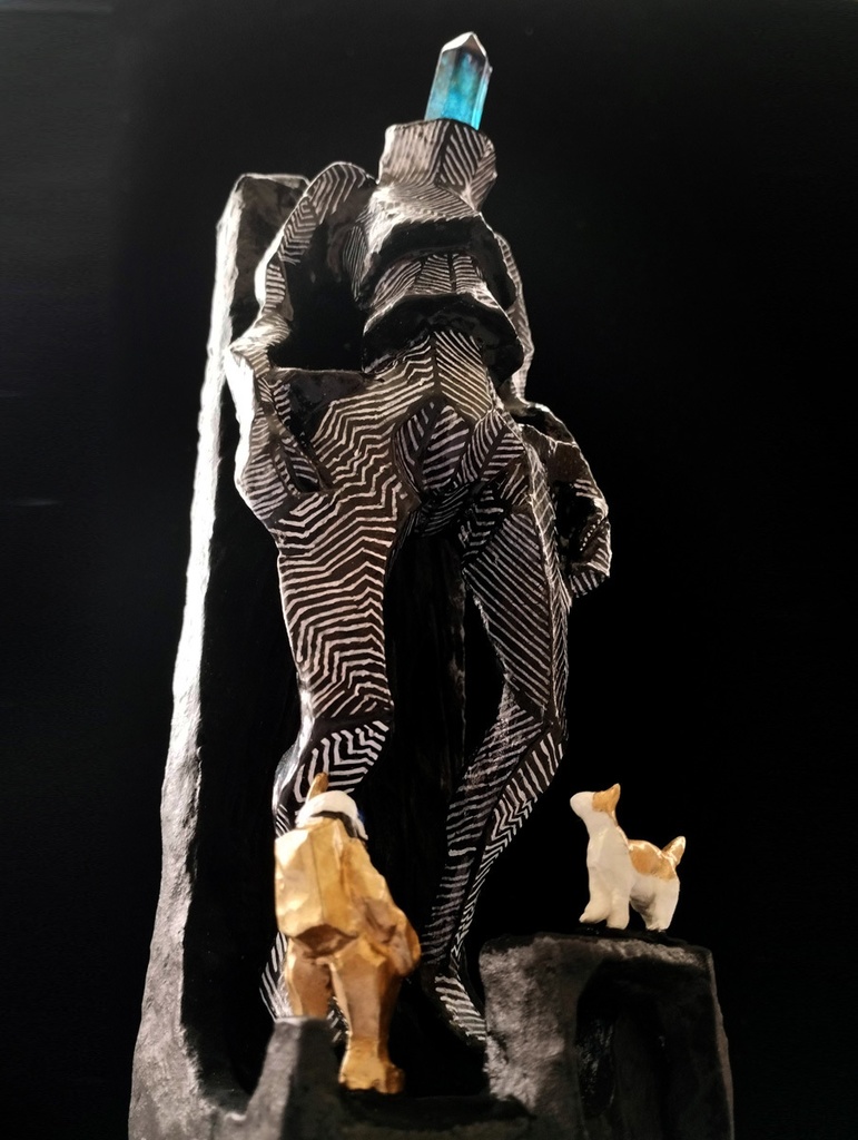 巨神調査員と猫