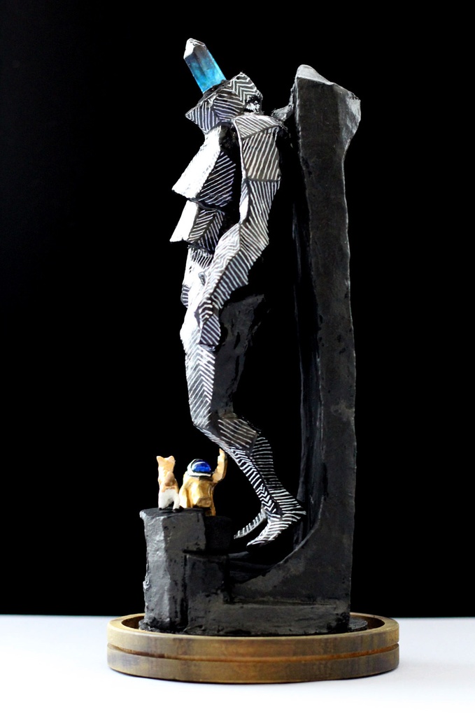 巨神調査員と猫