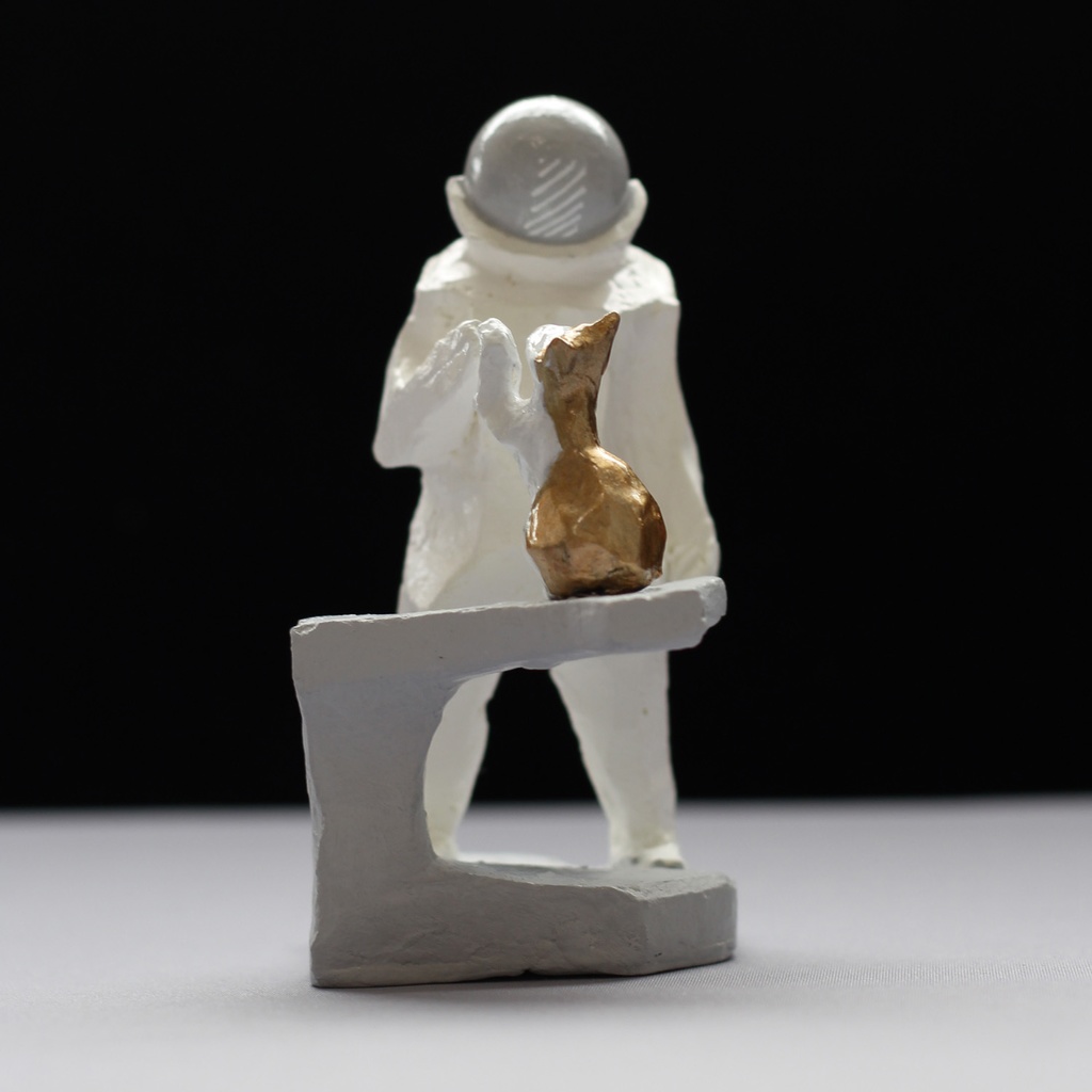 コスモノートと猫