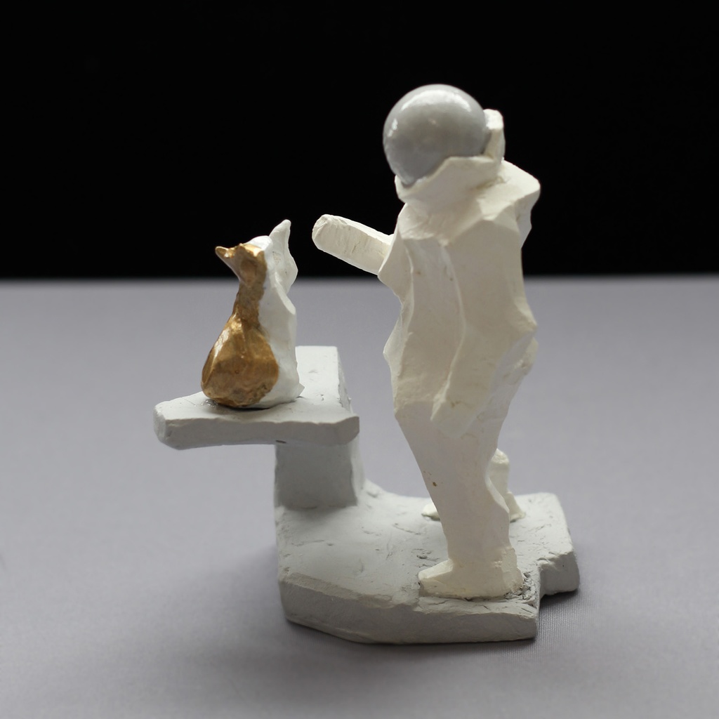 コスモノートと猫