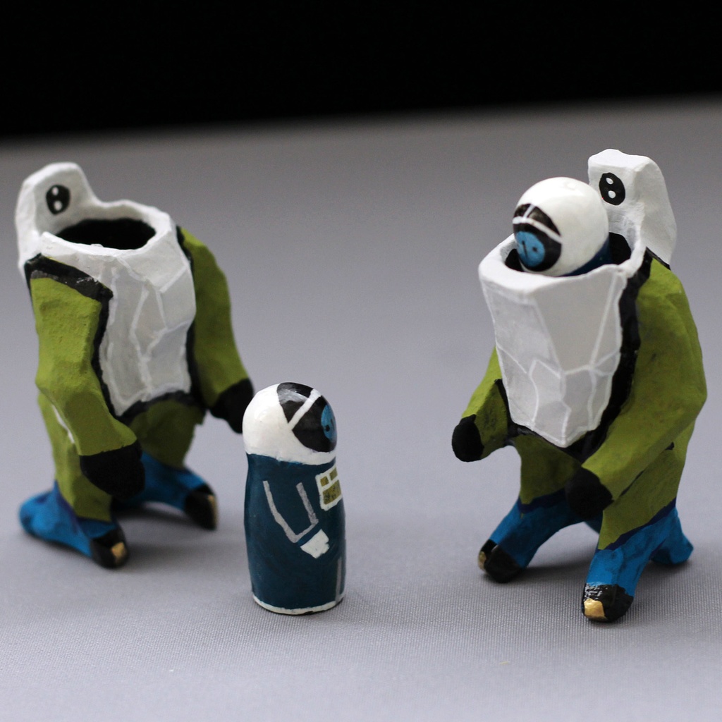 ミニコスモノート搭乗ロボ