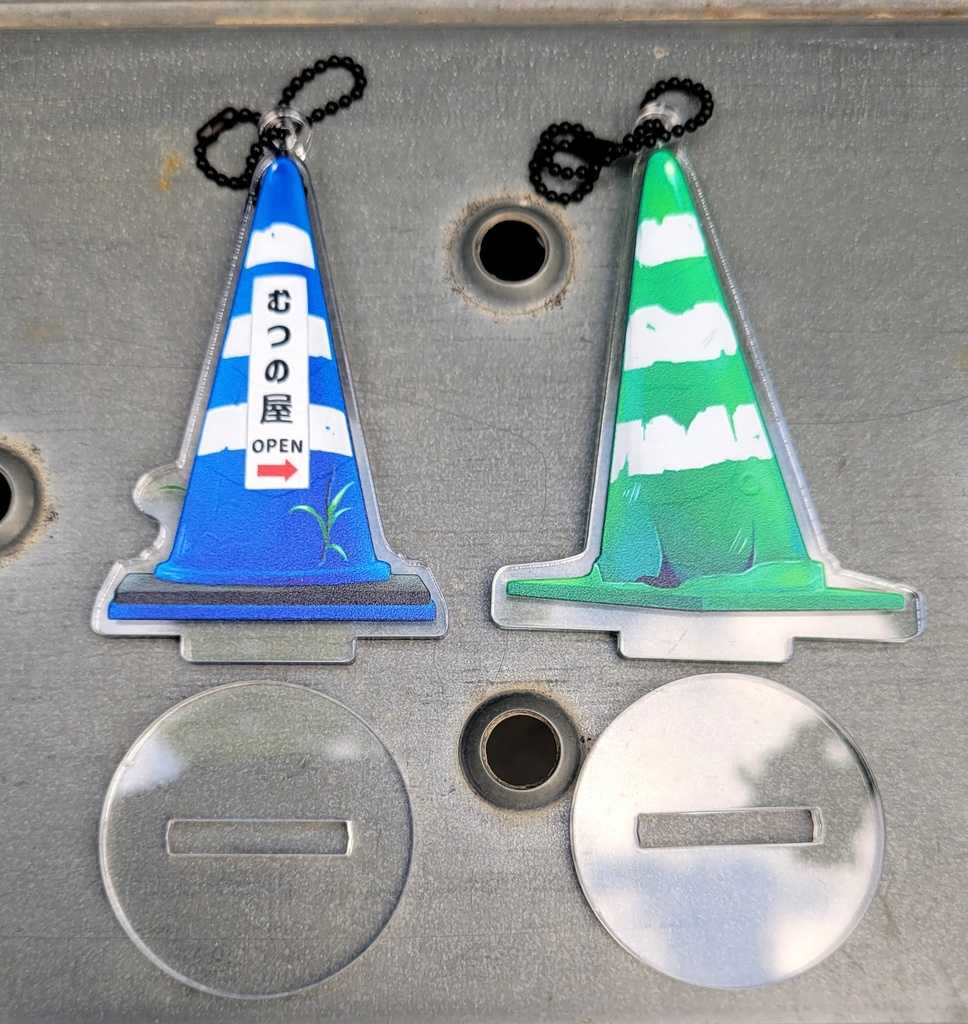 パイロンくんアクリルフィギュア 5種