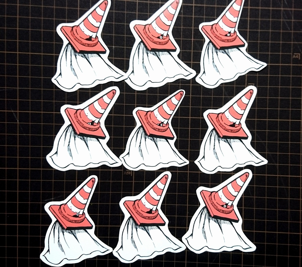 PAYLON GHOST STICKERs