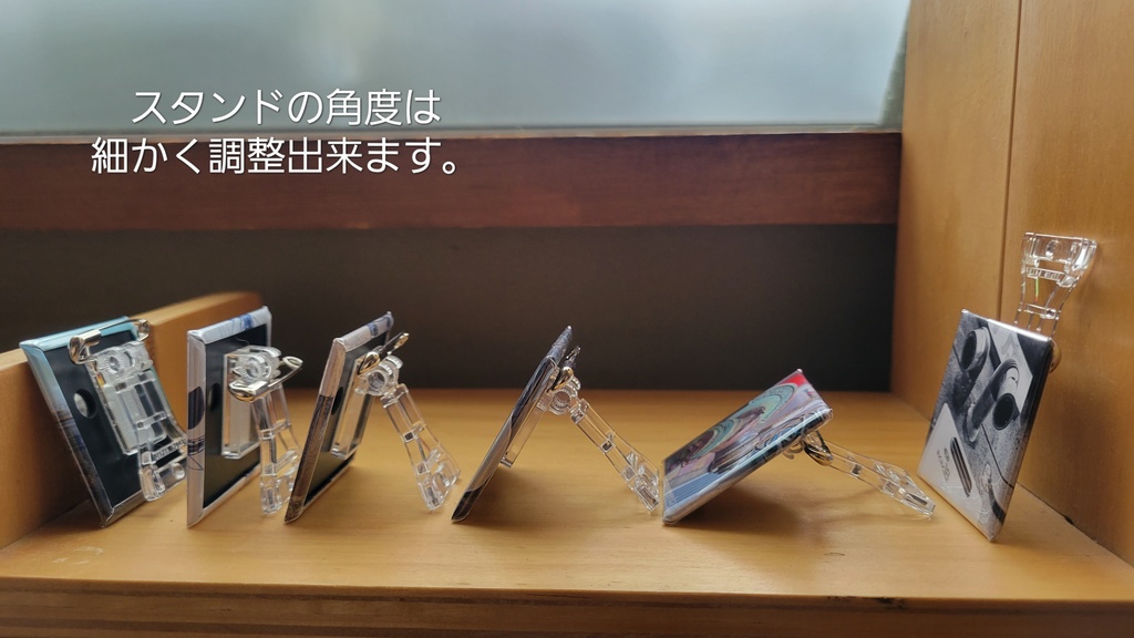 スタンドスクエア缶バッジ