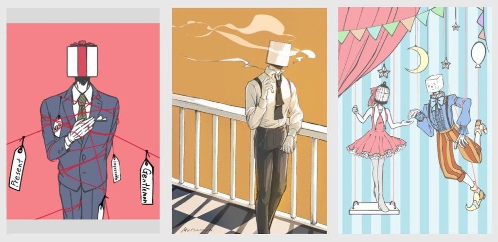 創作『Mr.it』ポストカード