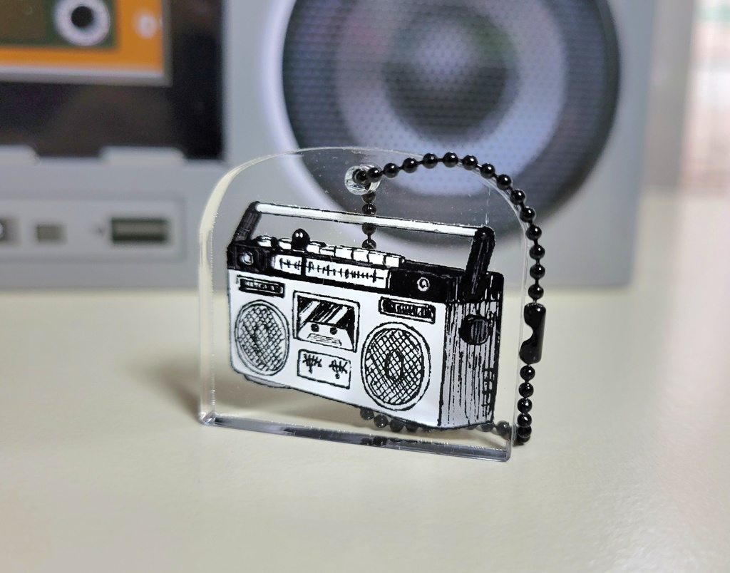 【ミニアクスタ】ラジカセとスキマー