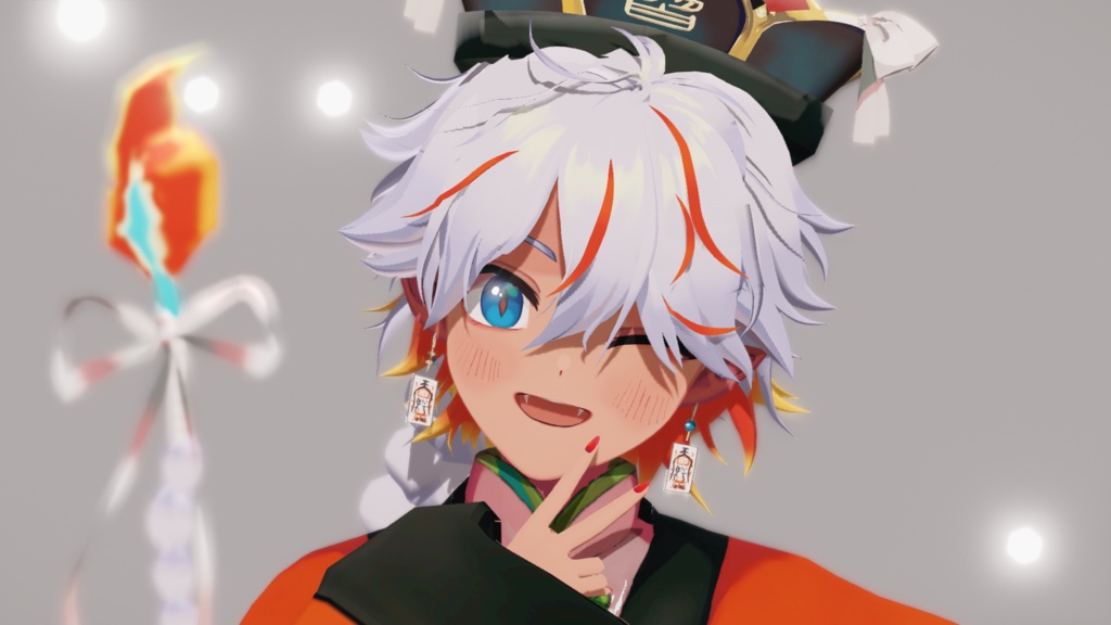 【配布】炎炉晴丸2.0MMDモデル配布