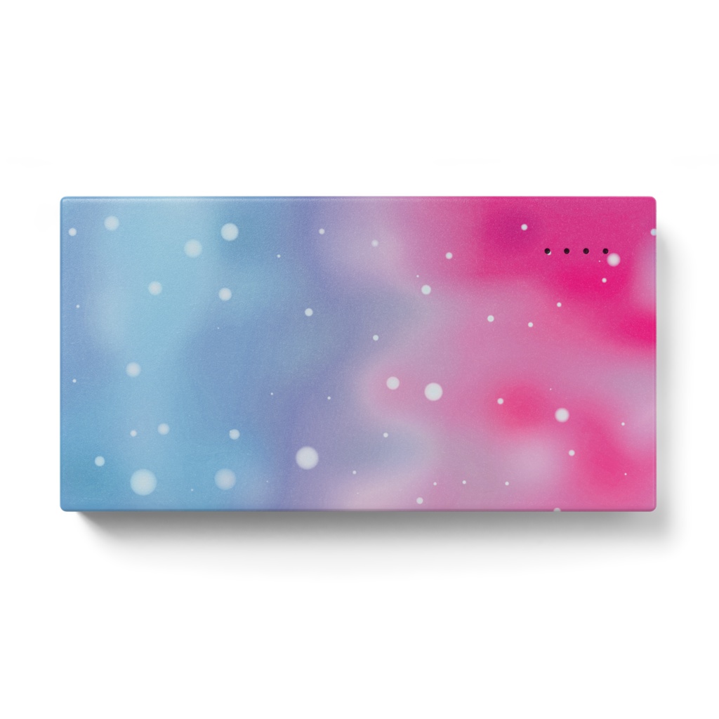 モバイルバッテリー　見上げた宇宙のあさ