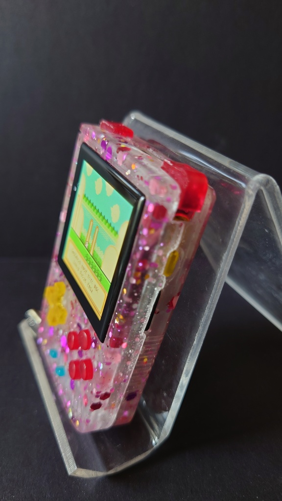 RG NANO シェルケース(ラメピンククリア)