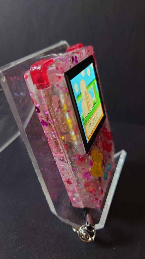 RG NANO シェルケース(ラメピンククリア)