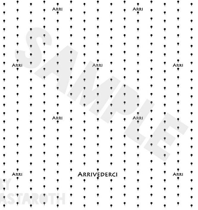 アリアリラッシュTシャツ!ジョジョ5部ブチャラティモチーフ