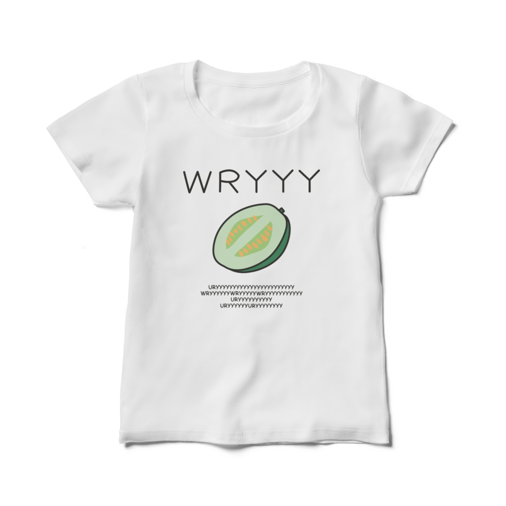 ディオの瓜(WRYYY!)Tシャツ　レディース