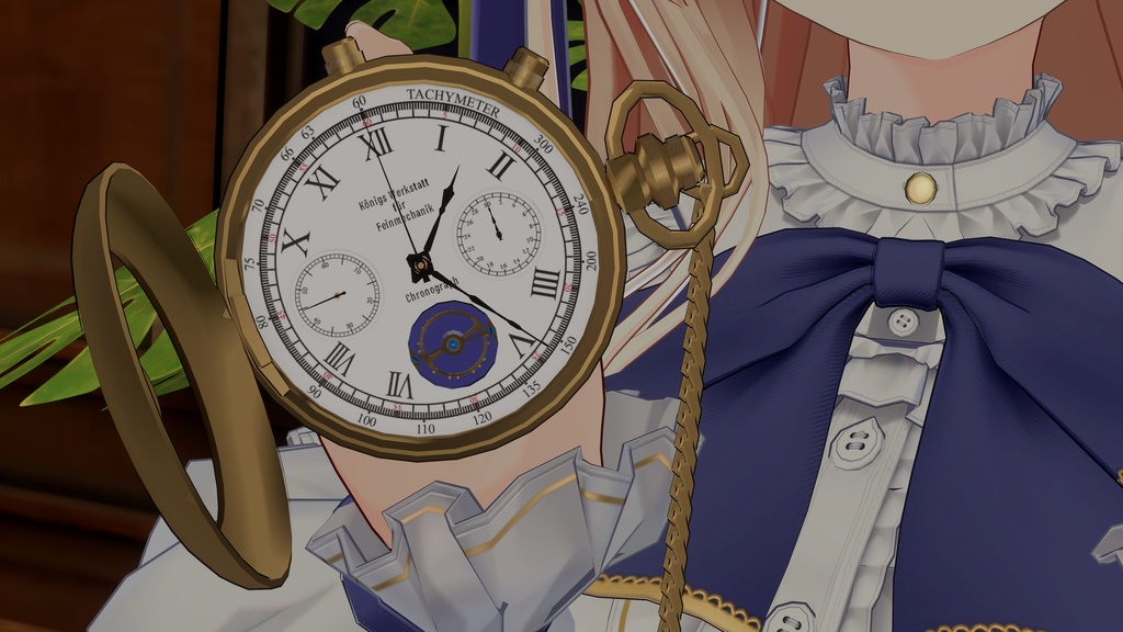 【MA/OSC/ギミック】クロノグラフ懐中時計