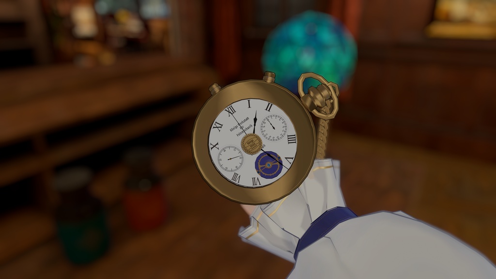 【MA/OSC/ギミック】クロノグラフ懐中時計