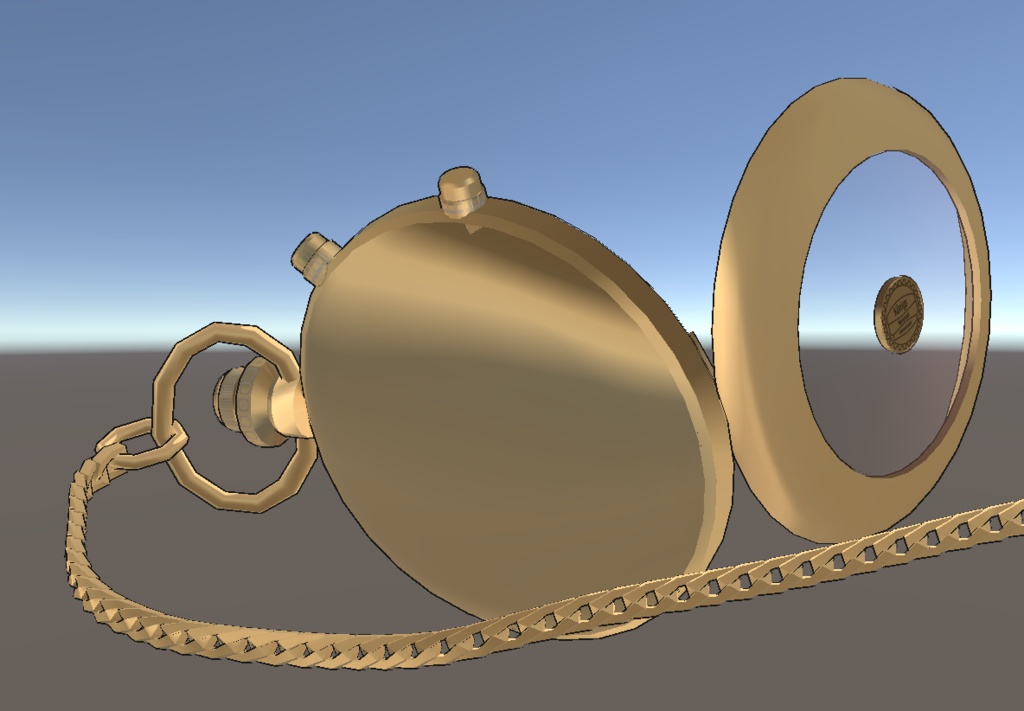 【MA/OSC/ギミック】クロノグラフ懐中時計