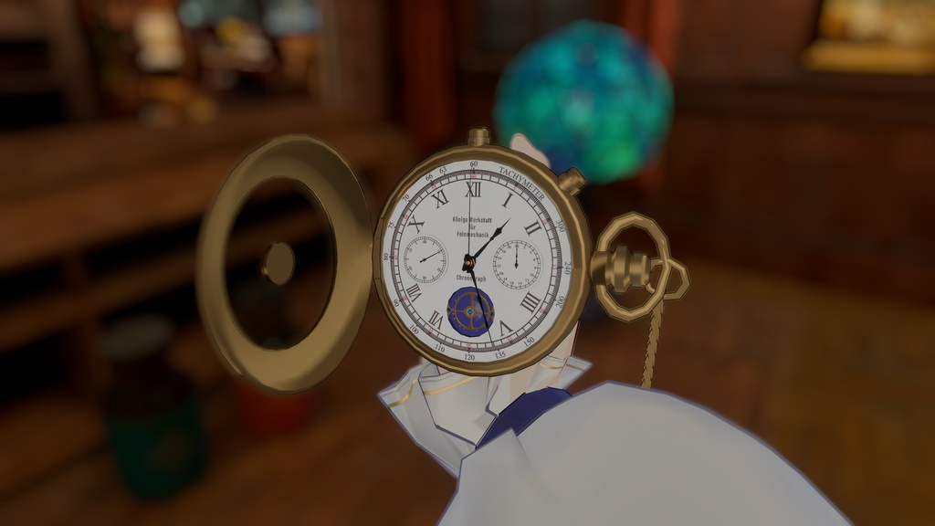 【MA/OSC/ギミック】クロノグラフ懐中時計