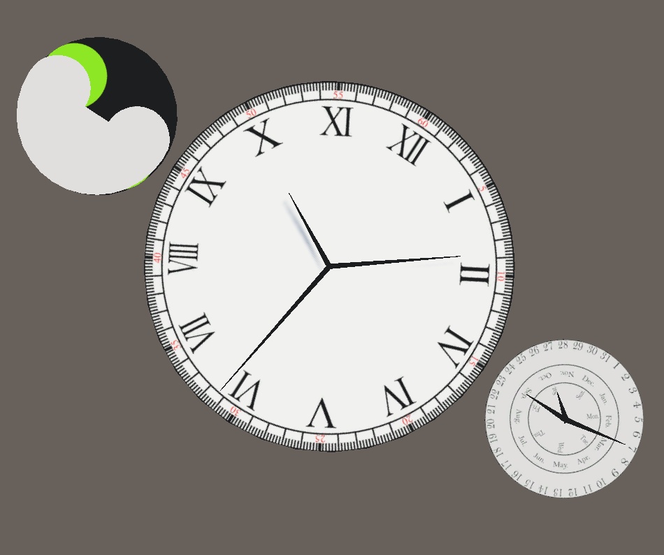VRChat Mechanical Clock System - KönigsWerkstatt - BOOTH