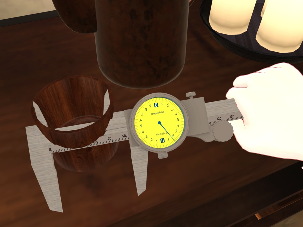 【MA/ギミック】ダイヤルノギス150mm