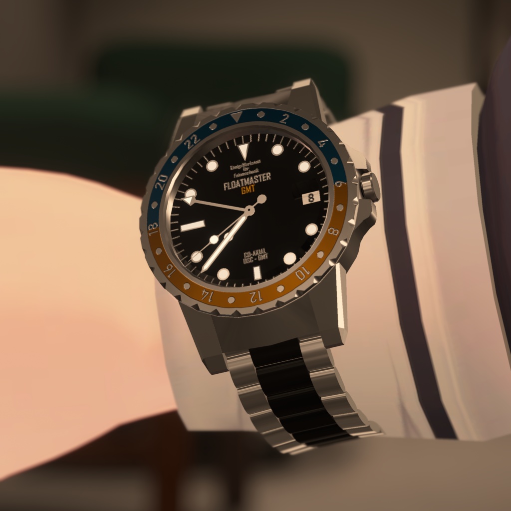 【MA/OSC/ギミック】GMT腕時計