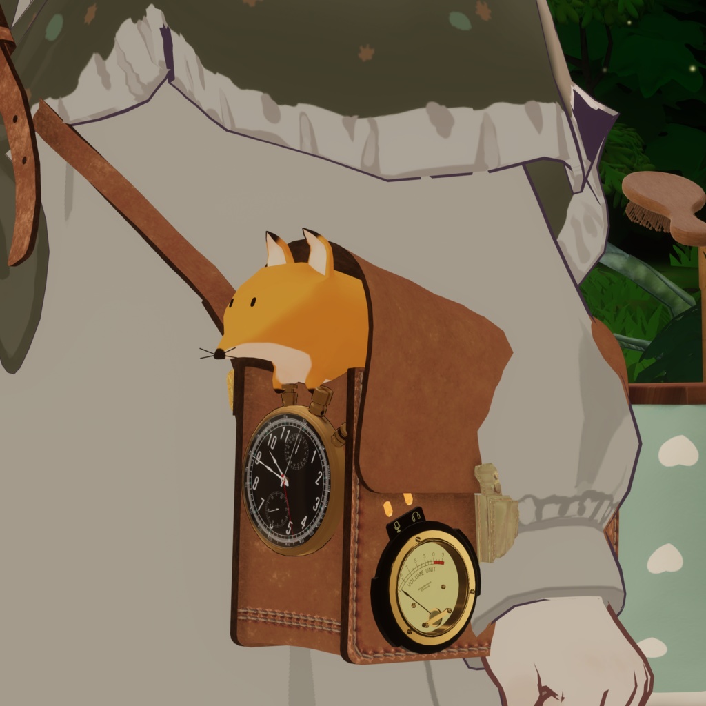 【MA/ギミック】アンティークマイク音量メーター