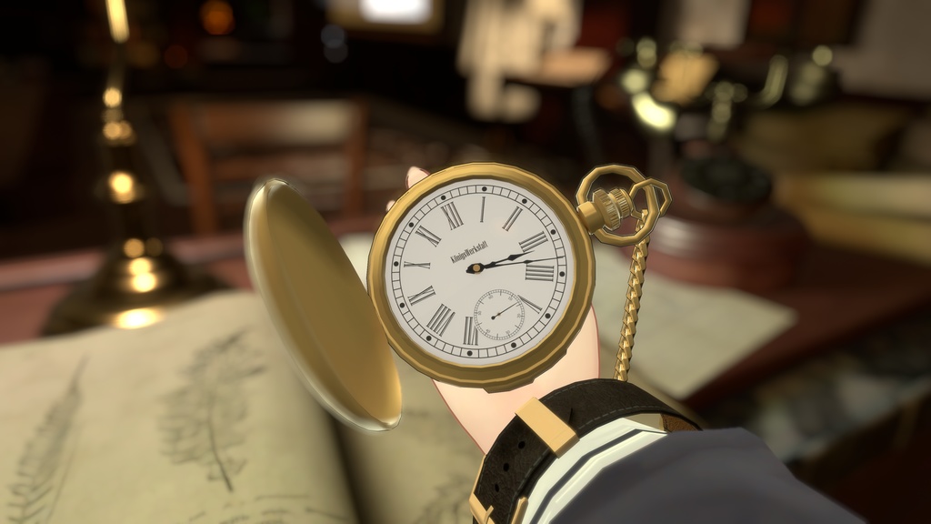 【MA/OSC/ギミック】ミニッツリピーター懐中時計