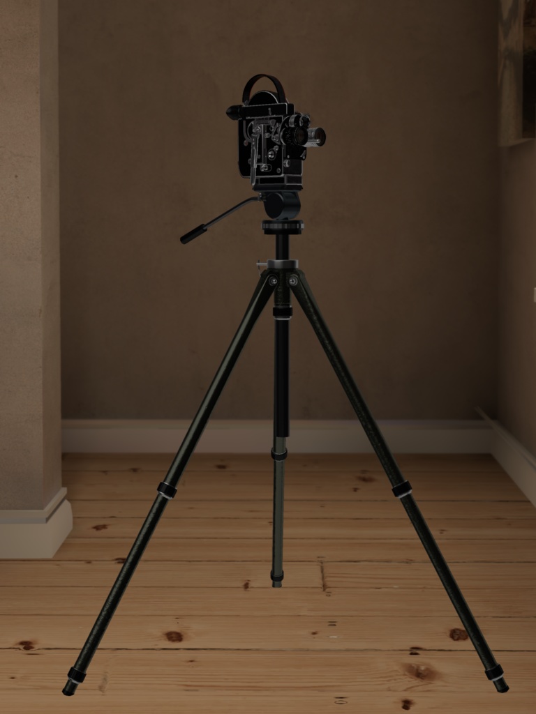 【VRChat想定/MA/ギミック】16mmフィルム映画撮影セット