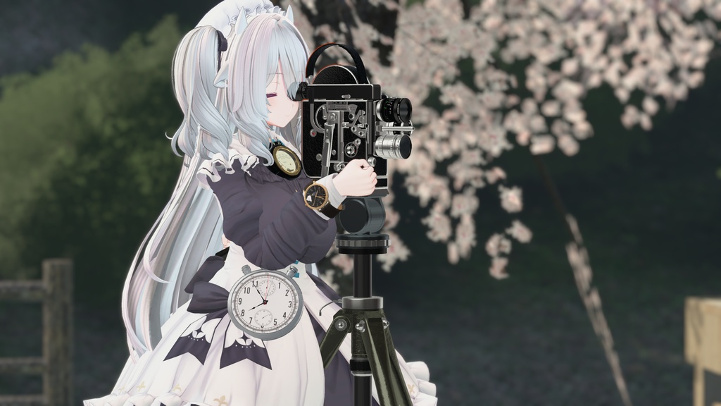 【VRChat想定/MA/ギミック】16mmフィルム映画撮影セット