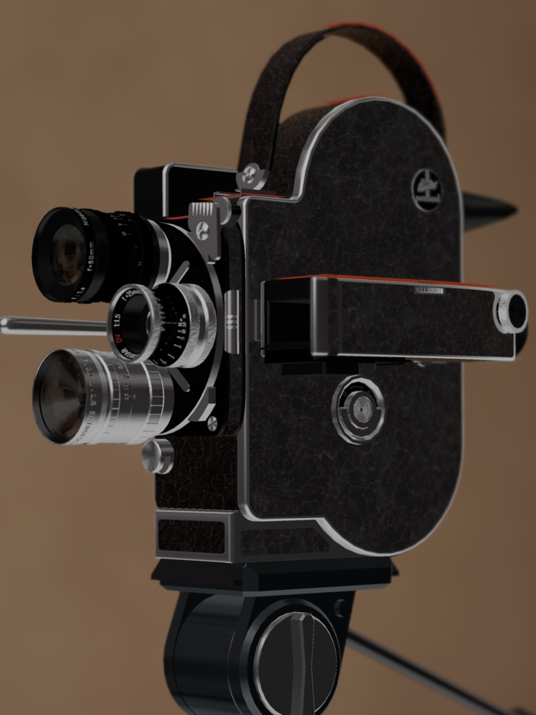 【VRChat想定/MA/ギミック】16mmフィルム映画撮影セット