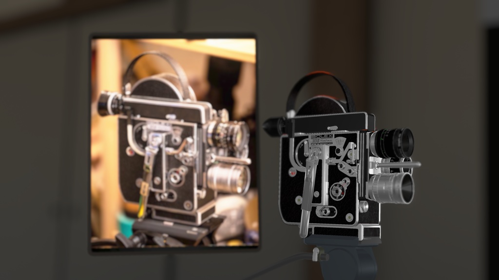 【VRChat想定/MA/ギミック】16mmフィルム映画撮影セット