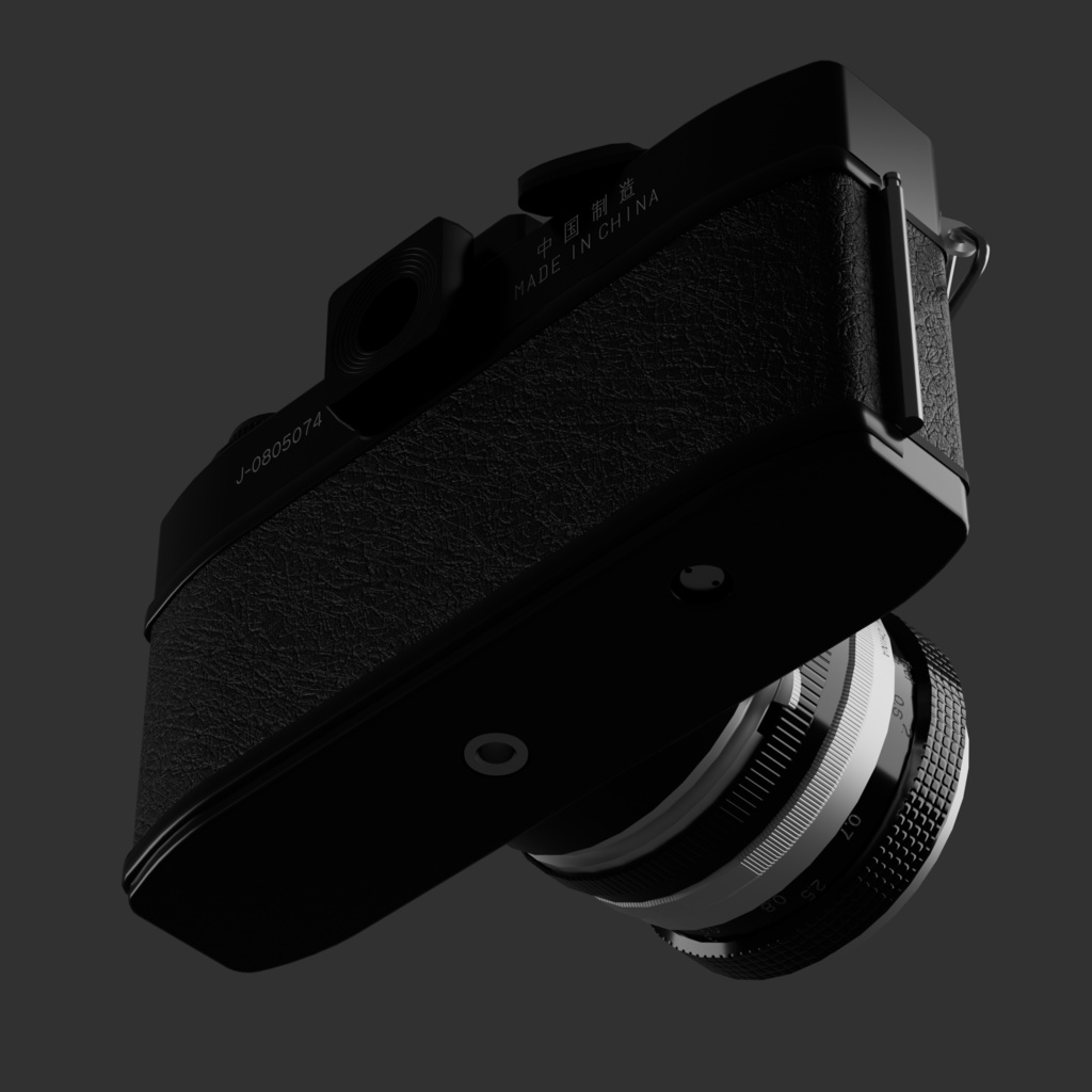【VRChat想定】珠江 S-201 单反相机