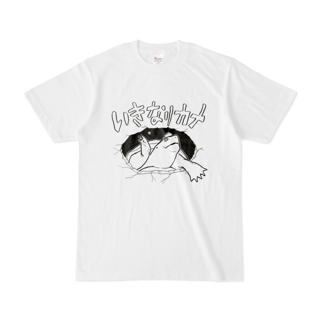 いきなりカメTシャツ(カラー4種/サイズ4種)
