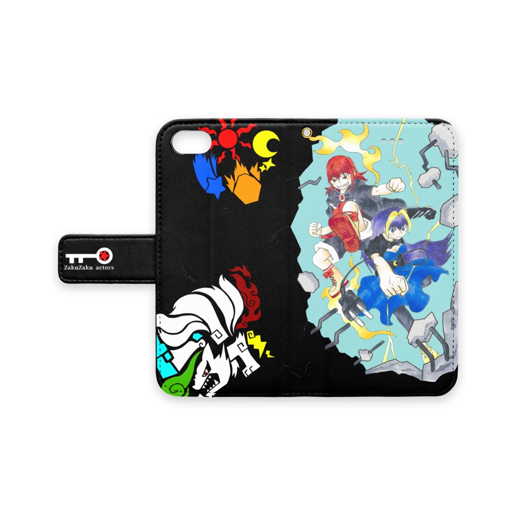 ざくアクiPhoneケース マオマリ