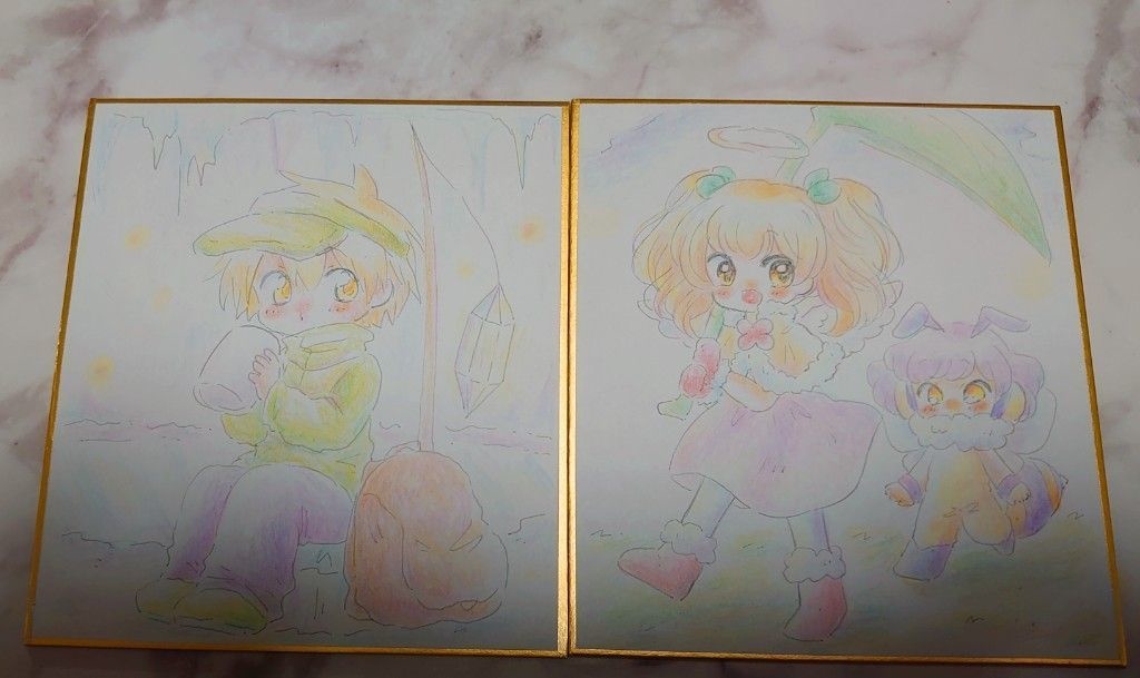 色紙四分の一サイズ