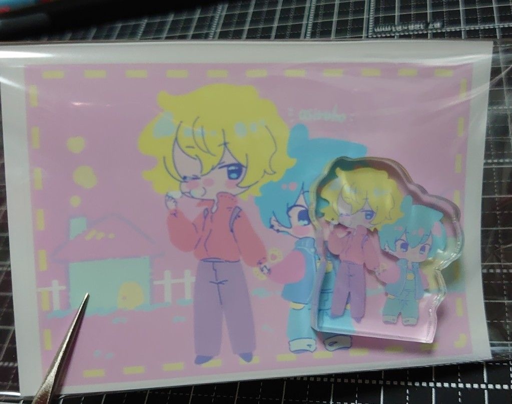 ミニミニミニアクリルブロック