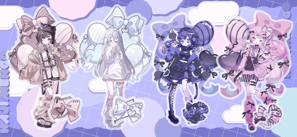 〖 ニーゴ 〗アクリルジオラマスタンド┊～5/11まで ˎˊ˗〖クリエイターズフェスタ2025〗