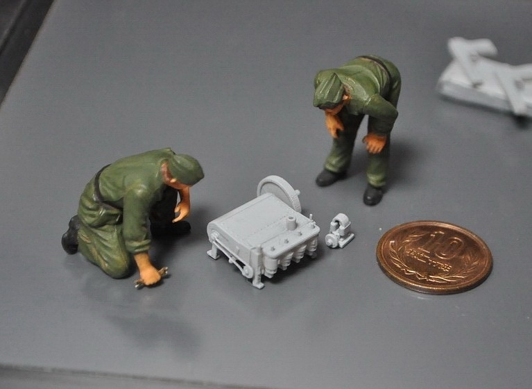 1/35スケール ライトフライヤー1号エンジン