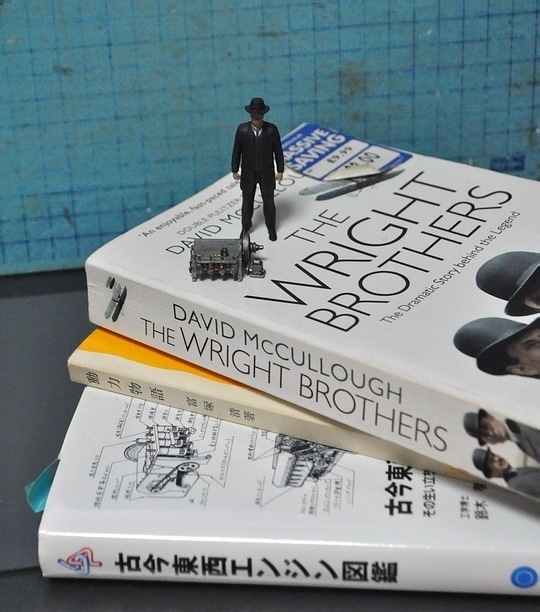 1/35スケール ライトフライヤー1号エンジン