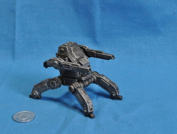 1/60スケール オリジナルロボットD(小型多脚タイプ)